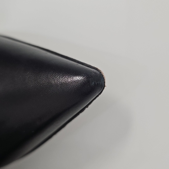 #32 Gianvito Rossi Black Leather Pointy  lace-up booties (heels) Witchy Cool - Picture 16 of 16